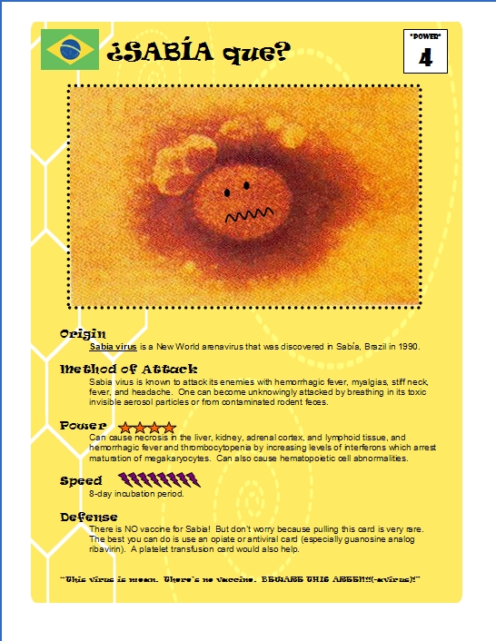 Pathogen Cards!